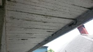 soffit repair, rot repair, sherwin williams paint, prime, caulk, duplex, jacksonville, renoavtion, a to z custom homes, a to z roofing and waterproofing